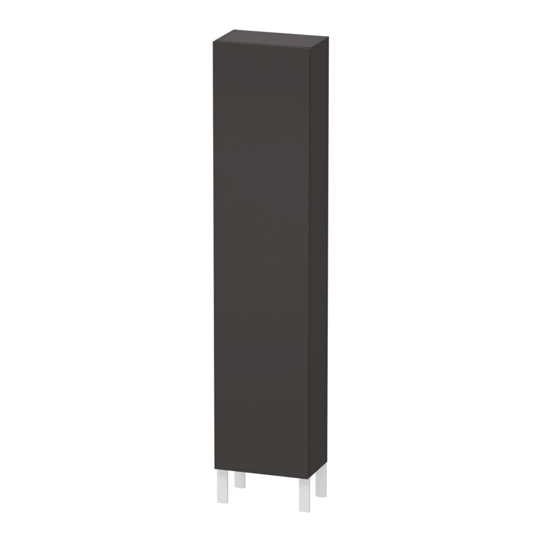 Duravit Armoire haute L-Cube 40x24,3x176cm, porte droite, graphite super mat