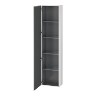 Duravit Armoire haute L-Cube 40x24,3x176cm, porte gauche, blanc brillant