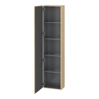 Duravit Armoire haute L-Cube 40x24,3x176cm, porte gauche, chêne méditerranéen
