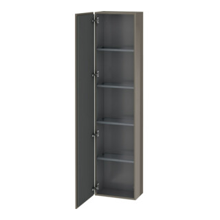 Duravit Armoire haute L-Cube 40x24,3x176cm, porte gauche, placage chêne brillant