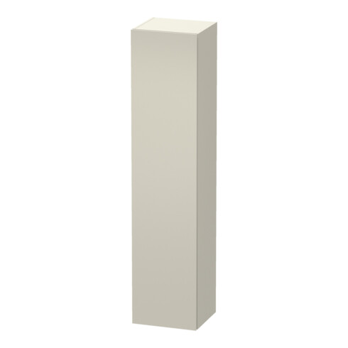 Duravit Armoire haute L-Cube 40x36,3x176 cm, porte droite, taupe mat