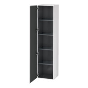 Duravit Armoire haute L-Cube 40x36,3x176 cm, porte gauche, basalte mat-2