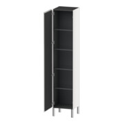 Duravit Armoire haute L-Cube 40x36,3x176 cm, porte gauche, blanc brillant-4