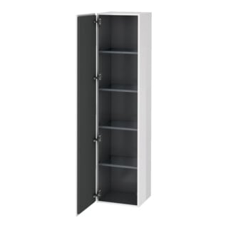 Duravit Armoire haute L-Cube 40x36,3x176 cm, porte gauche, blanc brillant