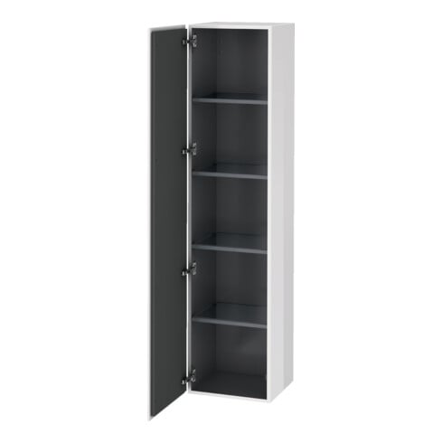 Duravit Armoire haute L-Cube 40x36,3x176 cm, porte gauche, blanc super mat