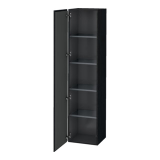 Duravit Armoire haute L-Cube 40x36,3x176 cm, porte gauche, chêne noir