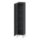 Duravit Armoire haute L-Cube 40x36,3x176 cm, porte gauche, graphite mat