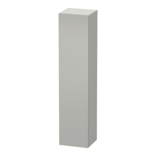 Duravit Armoire haute L-Cube 40x36,3x176 cm, porte gauche, gris béton mat
