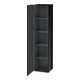 Duravit Armoire haute L-Cube 40x36,3x176 cm, porte gauche, noir brillant-1