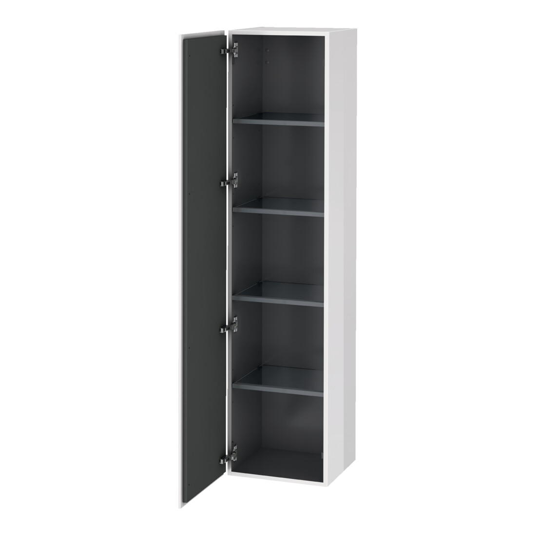 Duravit Armoire haute L-Cube 40x36,3x176 cm, porte gauche, noyer brossé