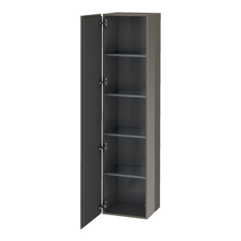 Duravit Armoire haute L-Cube 40x36,3x176 cm, porte gauche, placage chêne brillant