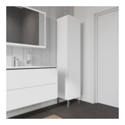 Duravit Armoire haute L-Cube 40x36,3x176cm, porte droite, blanc brillant-5