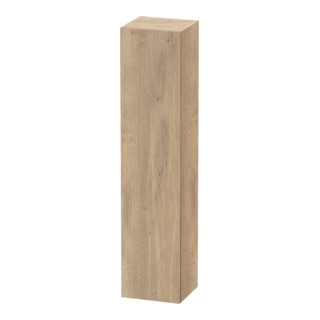 Duravit Armoire haute L-Cube 40x36,3x176cm, porte droite, chêne marbré