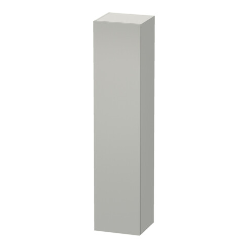 Duravit Armoire haute L-Cube 40x36,3x176cm, porte droite, gris béton mat