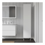 Duravit Armoire haute L-Cube 40x36,3x176cm, porte gauche, blanc mat-5