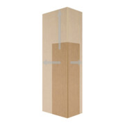 Duravit Armoire haute L-Cube 50x24,3x176 cm, porte à gauche, chêne naturel