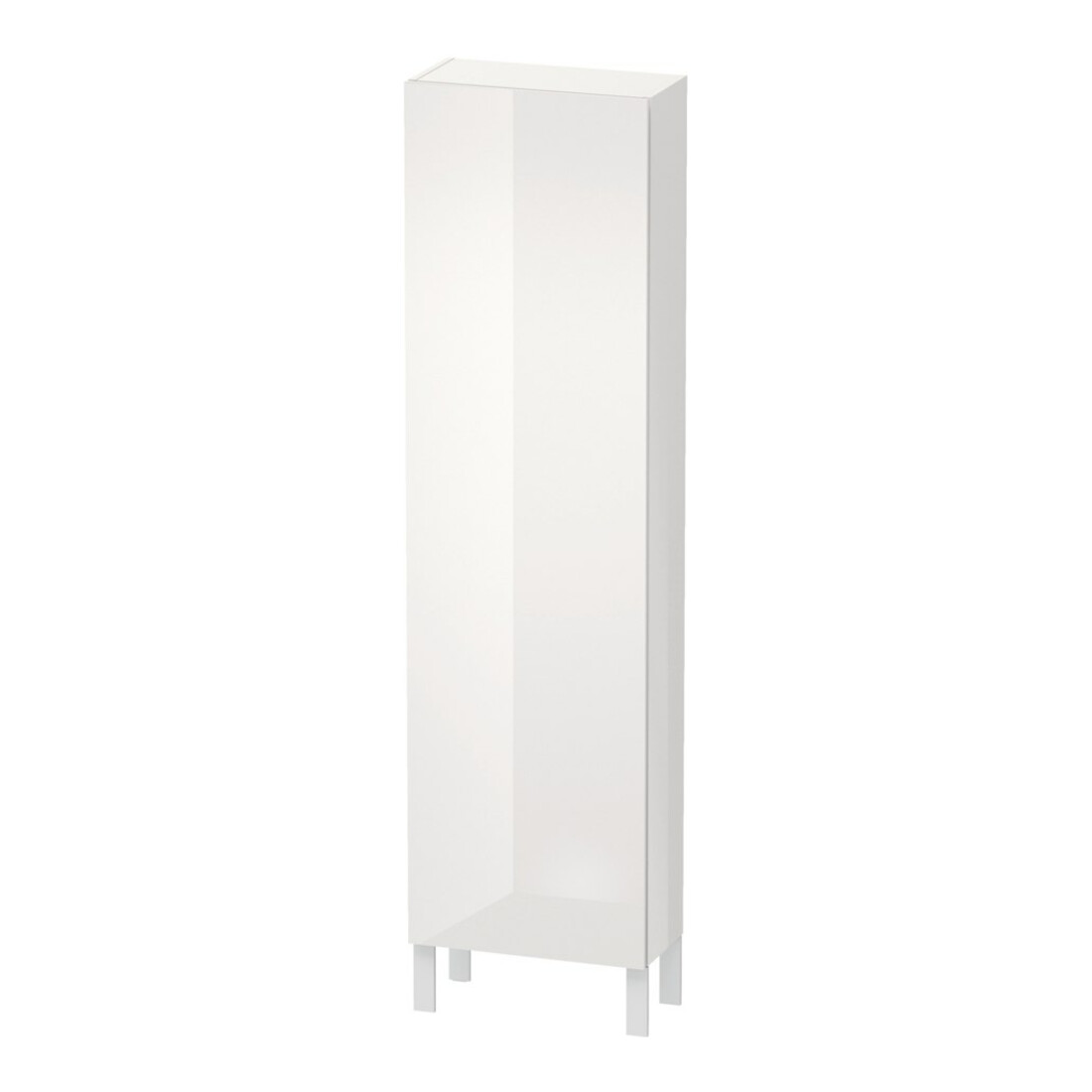 Duravit Armoire haute L-Cube 50x24,3x176 cm, porte droite, blanc brillant