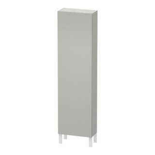 Duravit Armoire haute L-Cube 50x24,3x176cm, porte à gauche, béton gris mat