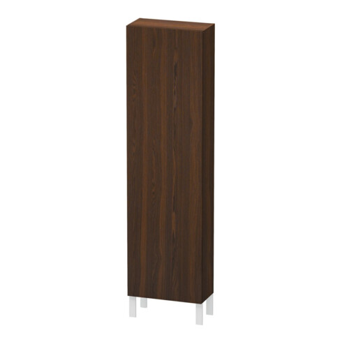 Duravit Armoire haute L-Cube 50x24,3x176cm, porte droite, noyer brossé