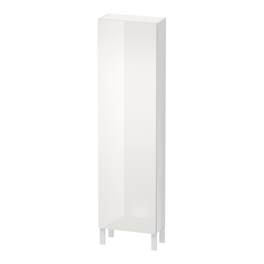 Duravit Armoire haute L-Cube 50x24,3x176cm, porte gauche, blanc brillant