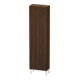 Duravit Armoire haute L-Cube 50x24,3x176cm, porte gauche, noyer brossé-1
