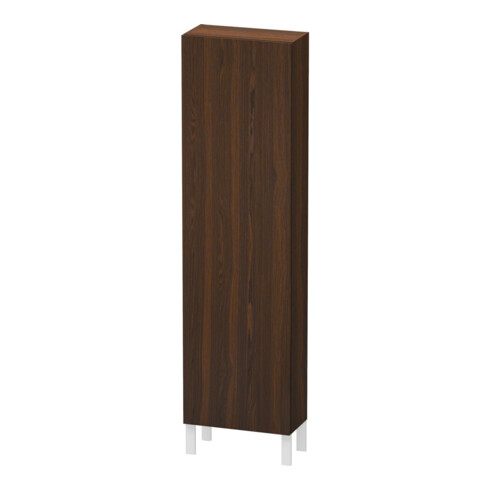 Duravit Armoire haute L-Cube 50x24,3x176cm, porte gauche, noyer brossé