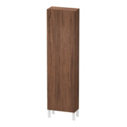 Duravit Armoire haute L-Cube 50x24,3x176cm, porte gauche, noyer foncé