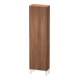 Duravit Armoire haute L-Cube 50x24,3x176cm, porte gauche, noyer naturel-1