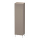 Duravit Armoire haute L-Cube 50x36,3x176 cm, porte droite, basalte mat-1