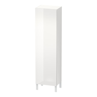 Duravit Armoire haute L-Cube 50x36,3x176 cm, porte droite, blanc brillant