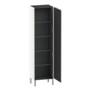 Duravit Armoire haute L-Cube 50x36,3x176 cm, porte droite, blanc brillant-4