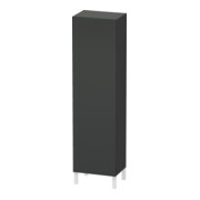 Duravit Armoire haute L-Cube 50x36,3x176 cm, porte droite, graphite mat
