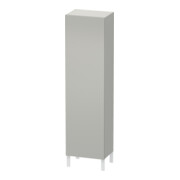 Duravit Armoire haute L-Cube 50x36,3x176 cm, porte droite, gris béton mat