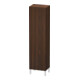 Duravit Armoire haute L-Cube 50x36,3x176 cm, porte droite, noyer brossé-1