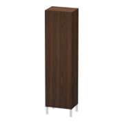 Duravit Armoire haute L-Cube 50x36,3x176 cm, porte droite, noyer brossé