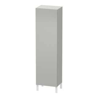 Duravit Armoire haute L-Cube 50x36,3x176 cm, porte gauche, béton gris mat