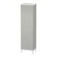Duravit Armoire haute L-Cube 50x36,3x176 cm, porte gauche, béton gris mat-1