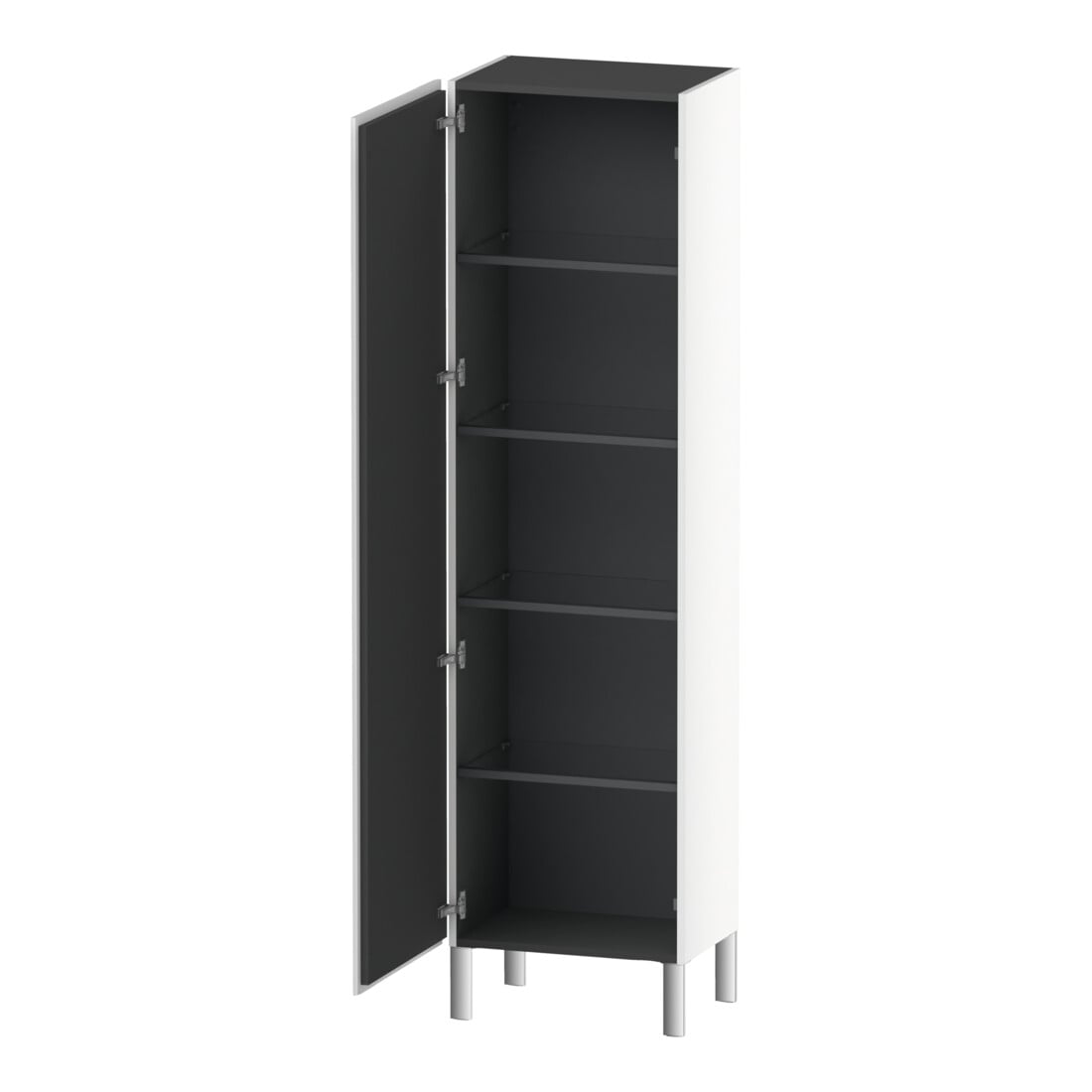 Duravit Armoire haute L-Cube 50x36,3x176 cm, porte gauche, blanc mat