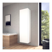 Duravit Armoire haute L-Cube 50x36,3x176 cm, porte gauche, blanc mat-5