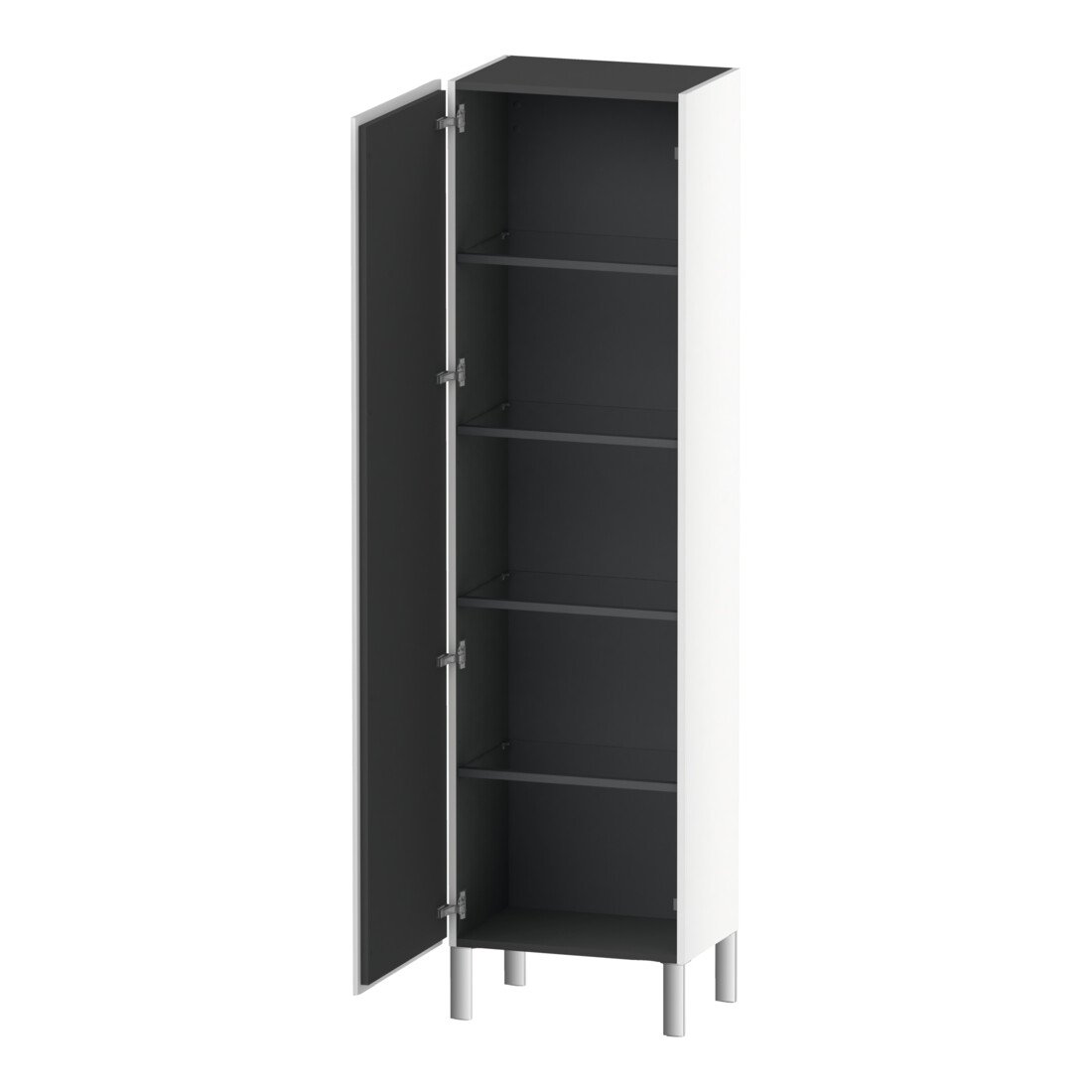 Duravit Armoire haute L-Cube 50x36,3x176 cm, porte gauche, blanc mat