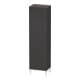 Duravit Armoire haute L-Cube 50x36,3x176cm, porte droite, graphite super mat-1