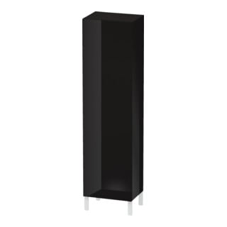 Duravit Armoire haute L-Cube 50x36,3x176cm, porte droite, noir brillant