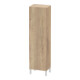 Duravit Armoire haute L-Cube 50x36,3x176cm, porte gauche, chêne marbré-1
