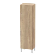 Duravit Armoire haute L-Cube 50x36,3x176cm, porte gauche, chêne marbré