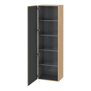 Duravit Armoire haute L-Cube 50x36,3x176cm, porte gauche, chêne naturel