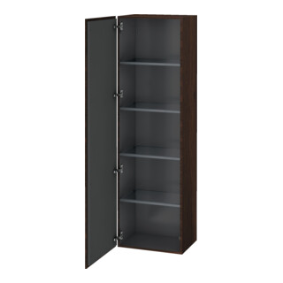 Duravit Armoire haute L-Cube 50x36,3x176cm, porte gauche, noyer brossé