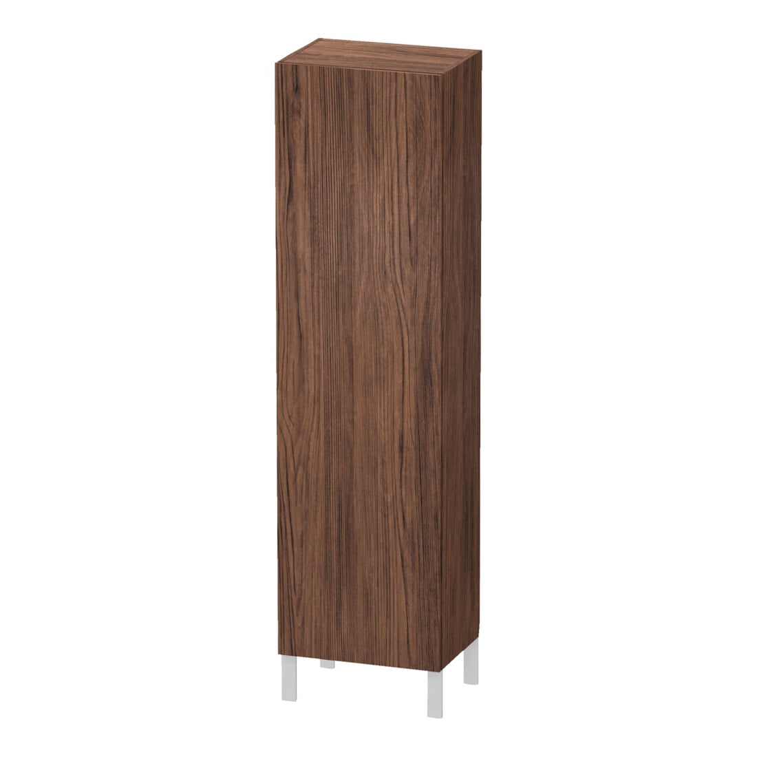 Duravit Armoire haute L-Cube 50x36,3x176cm, porte gauche, noyer foncé