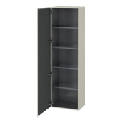 Duravit Armoire haute L-Cube 50x36,3x176cm, porte gauche, taupe mat