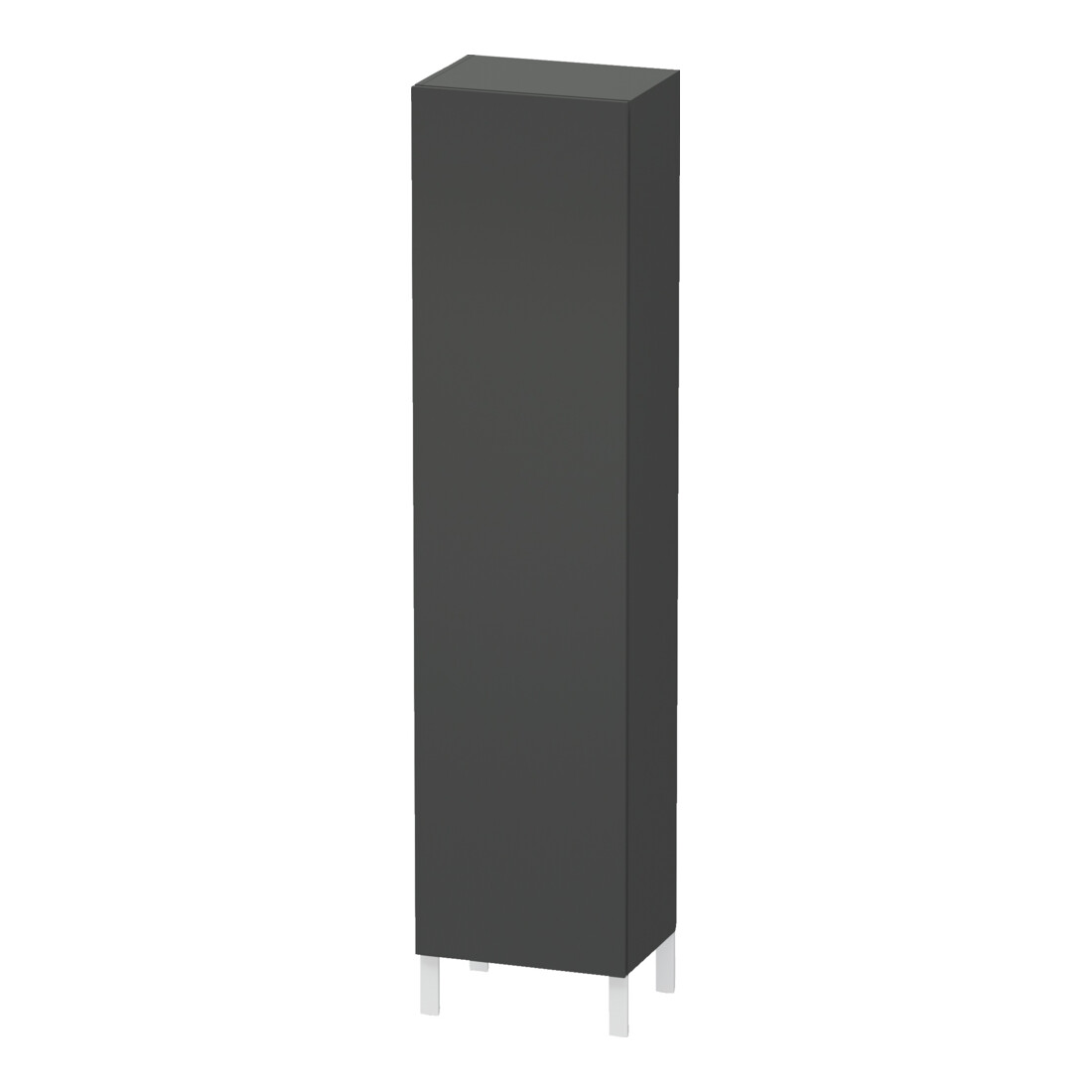 Duravit Armoire haute L-Cube individual, porte à gauche, graphite mat