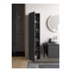 Duravit Armoire haute L-Cube individual, porte à gauche, graphite mat